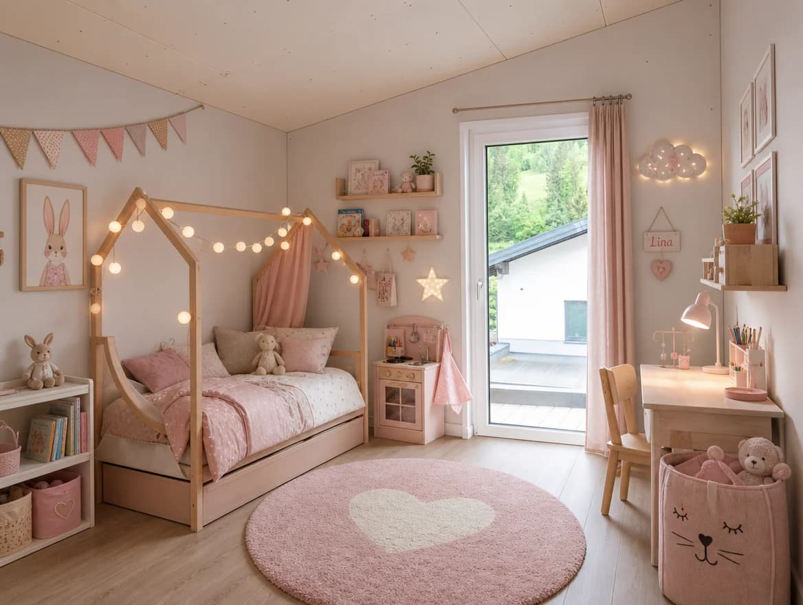 Flexibler Raum im Doppelhaus, nutzbar als Homeoffice oder Kinderzimmer